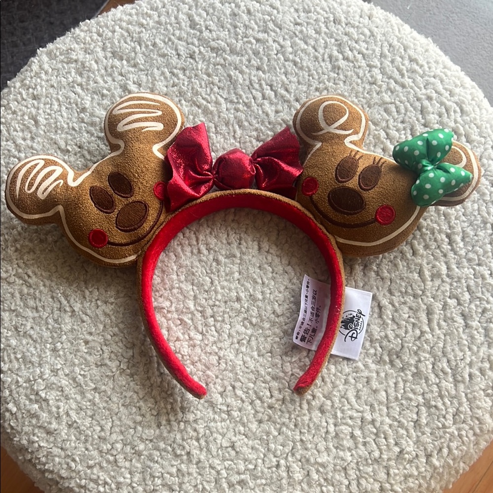 Disney Gingerbread Mickey Ears Headband